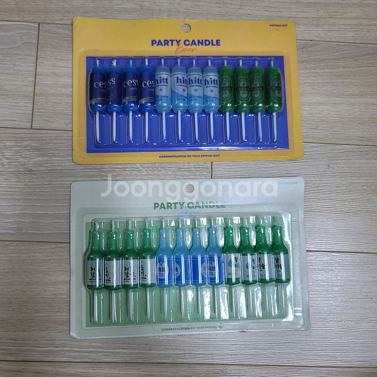 새상품 맥주 소주 캔들 생일초 파티용품--4