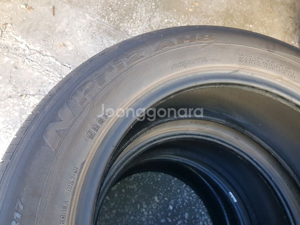 중고타이어 215 60 17 넥센 4본 2156017--5