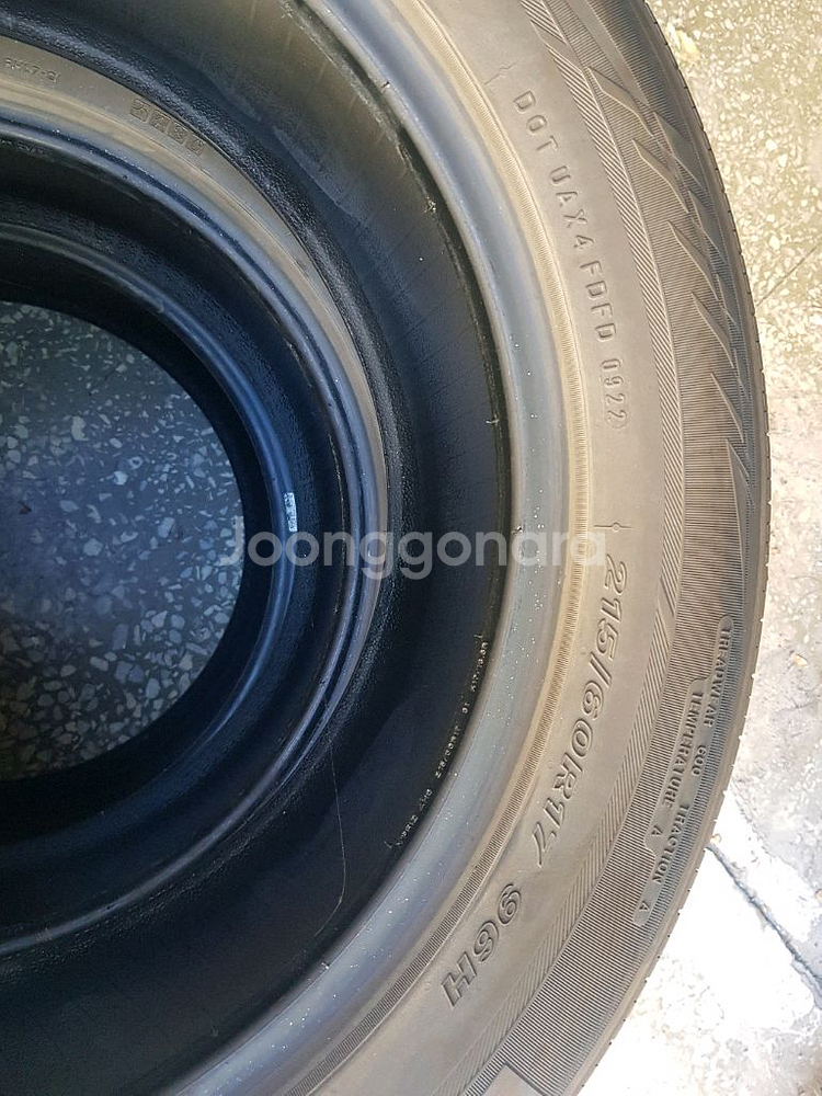 중고타이어 215 60 17 넥센 4본 2156017--4