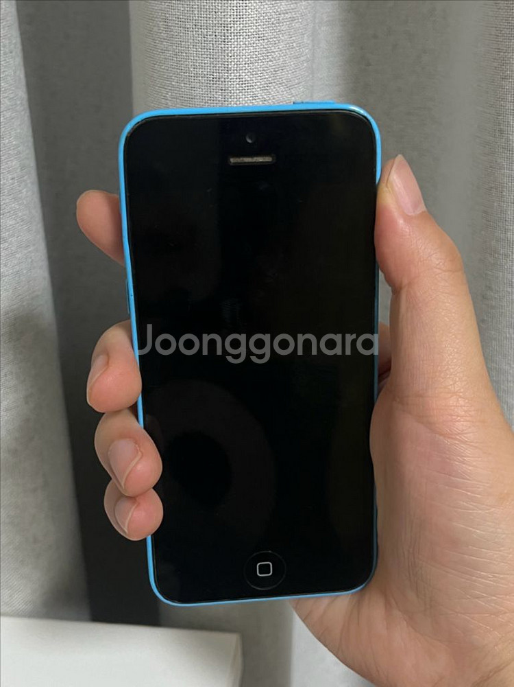 아이폰 5c 블루 16G 팔아요!--1
