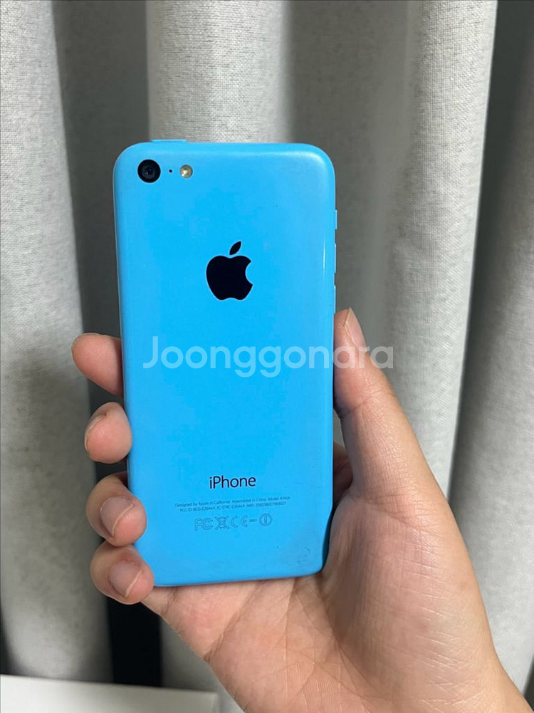 아이폰 5c 블루 16G 팔아요!--0