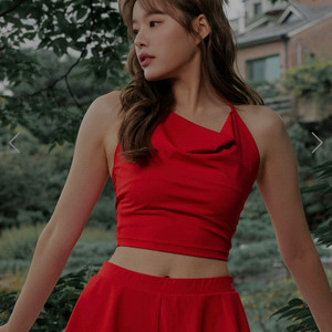 미뉴엣폴웨어 드레이프홀터탑 L
