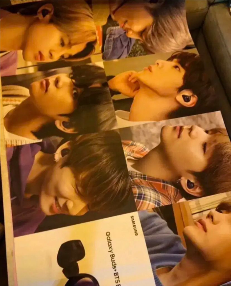 BTS 방탄 포카 굿즈 브로마이드 정국 신발 등 모두 이미지