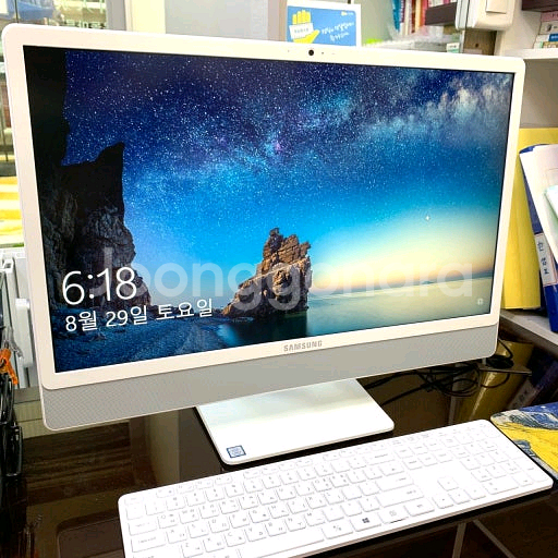 급처 새것같은 삼성올인원PC(DM530ADA)+외장하드--2