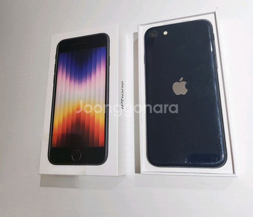 아이폰SE3 64GB 풀박스 (구성포함)--0