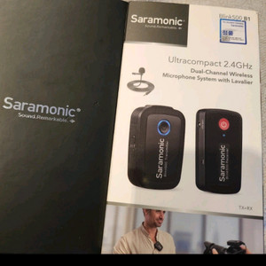 Saramonic 유튜브,방송용 무선 마이크