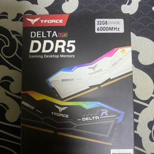 팀그룹델타 RGB DDR5 32GB 튜닝램 쿨거네고