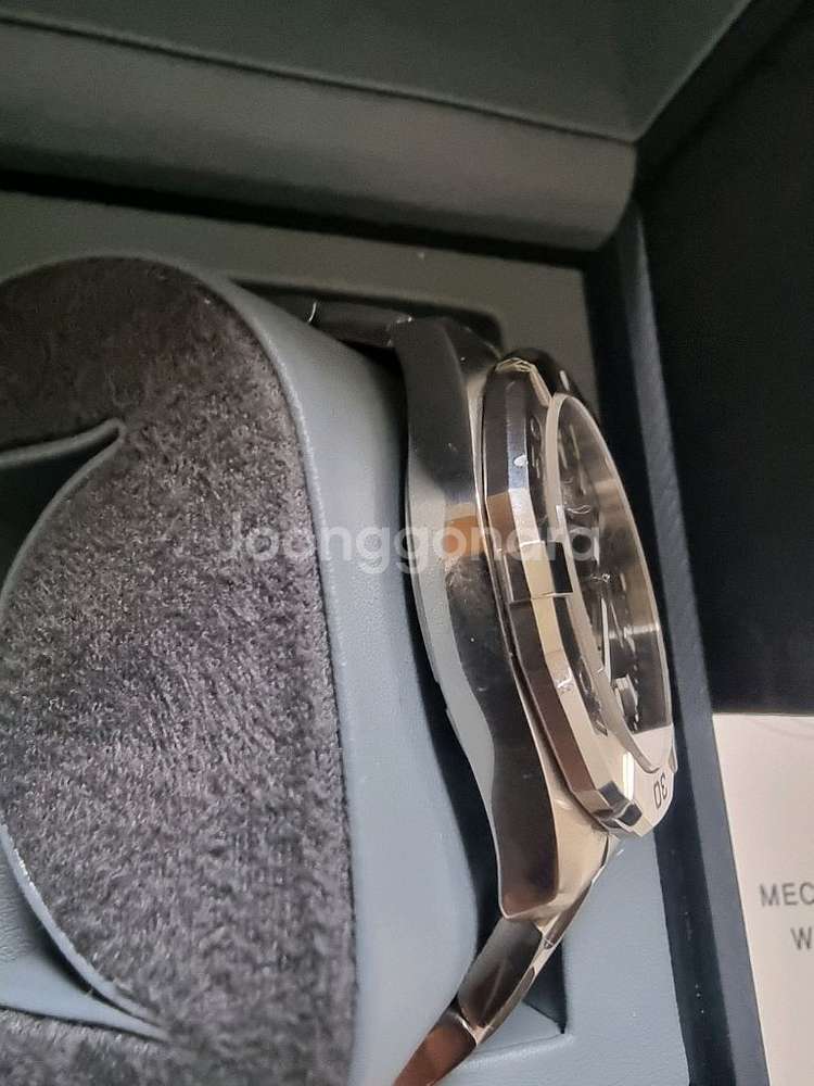 태그호이어 아쿠아레이서(풀박)41mm 검판--4