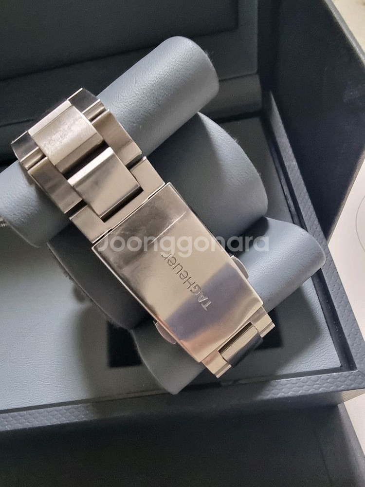 태그호이어 아쿠아레이서(풀박)41mm 검판--5