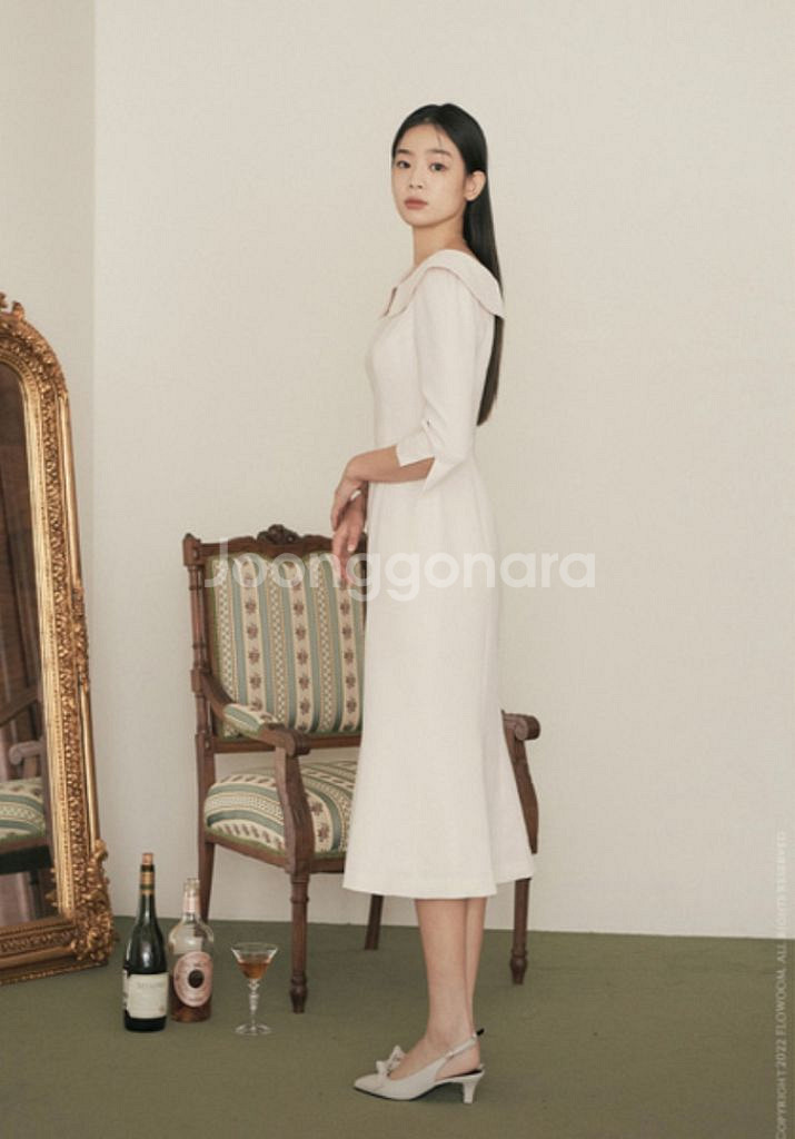 플로움 Flower Cup Dress (하객룩 셀프웨딩--2