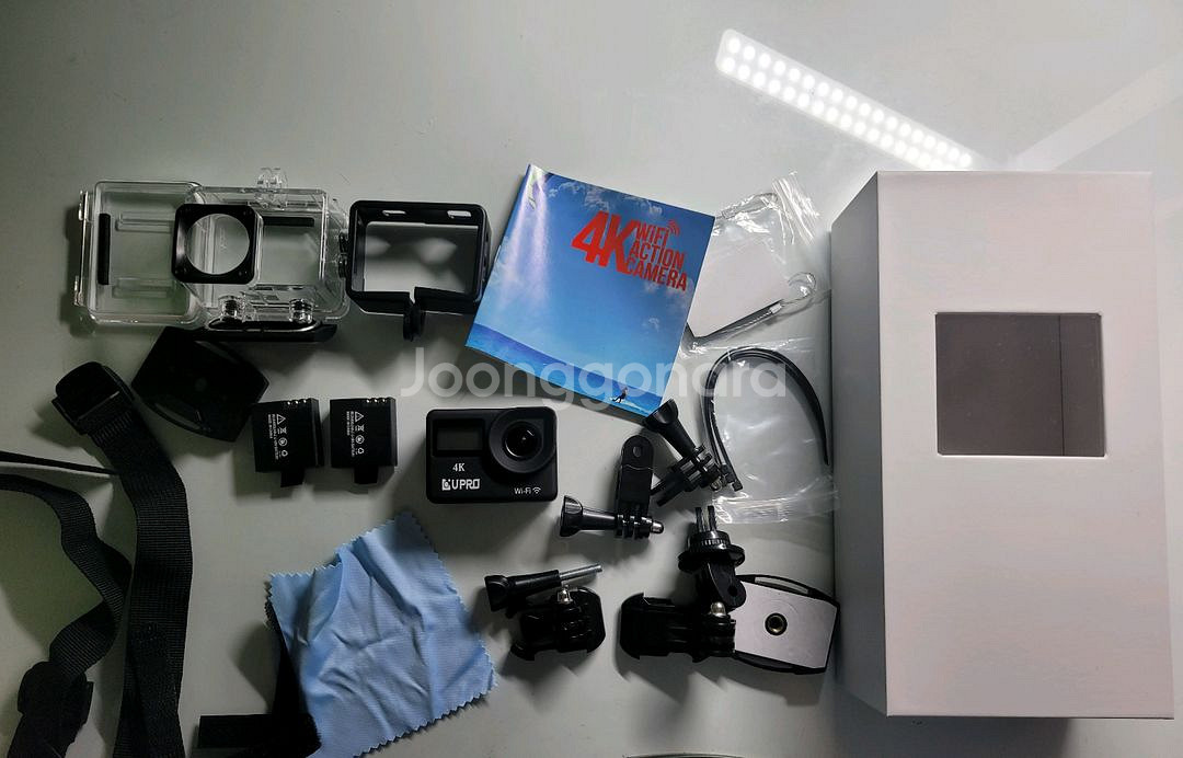 유프로 프리미엄 방수 가성비 4k 액션캠--0