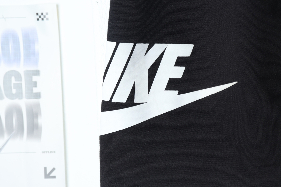 (L) 나이키 반바지 팬츠 테크팩 블랙 밴딩 이미지