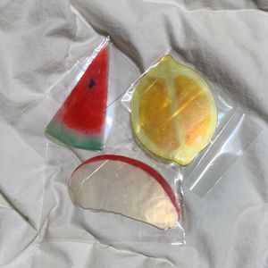 사과 레몬 수박 북마크 책깔피