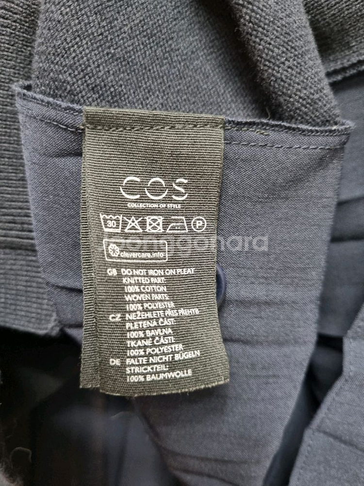 (택포) COS 코스 니트가디건 (네이비)--5