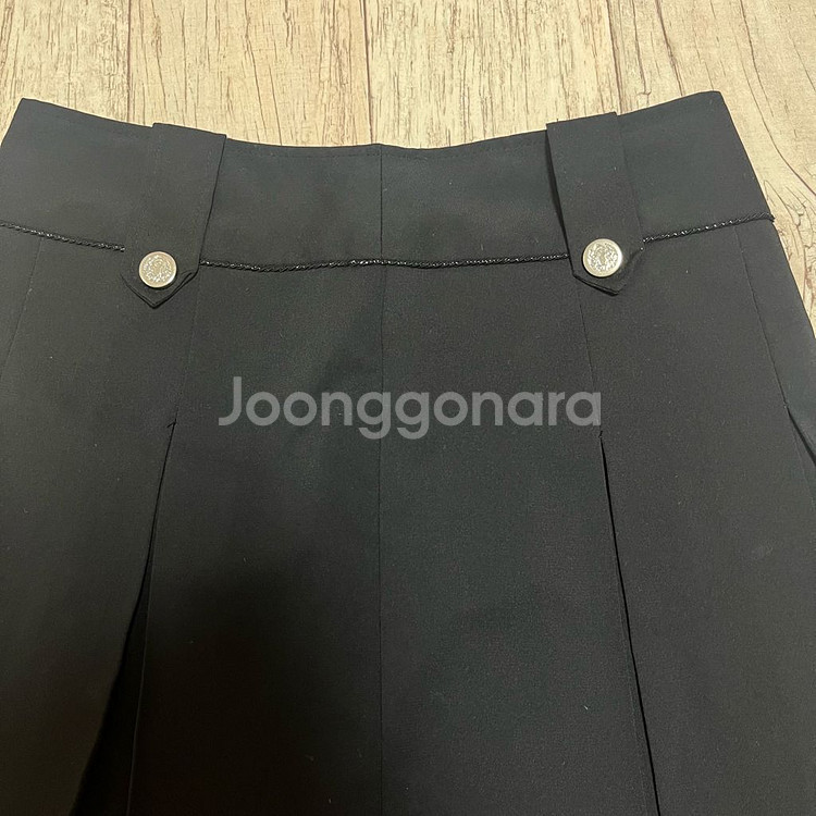 플리츠 미니 스커트 치마 교복 프레피룩 빈티지 에이블리--1