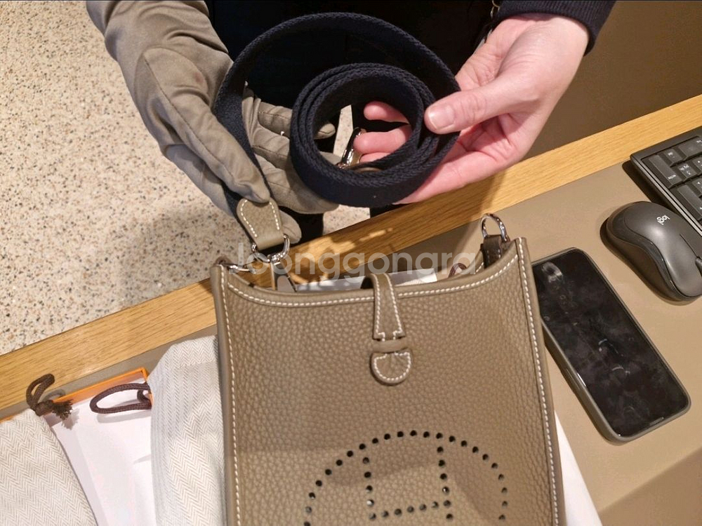 에르메스 미니 에블린 에토프 새상품:--1