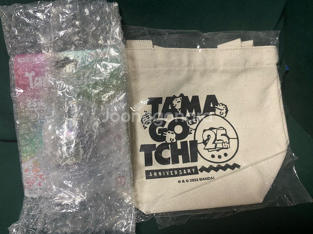 25주년 다마고치+기념에코백--2