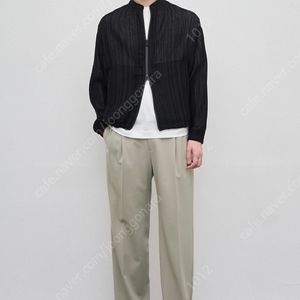 타임옴므 24ss 울블렌드 핀턱팬츠