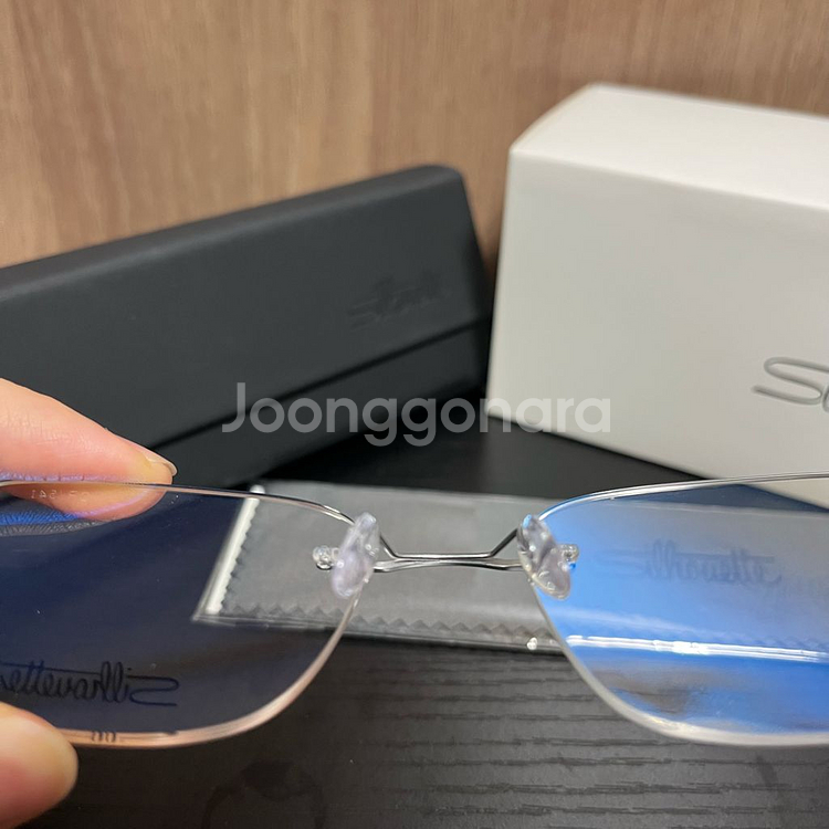 실루엣 무테안경 5515--2