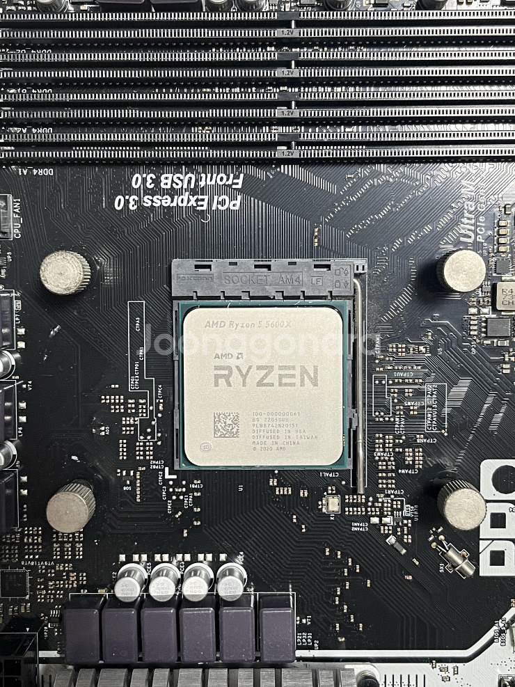 5600x + ab350m pro4 팝니다--1