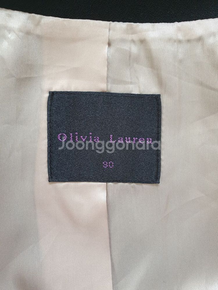 (상태좋음)올리비아 로렌 봄, 가을 자켓 90사이즈--6