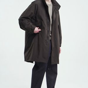 타임 옴므 디테처블 후드 구스 다운 점퍼
