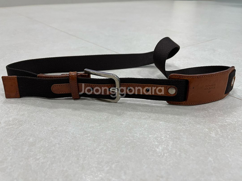 구찌 벨트 정품!--2