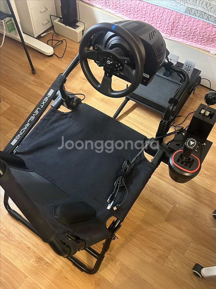 넥스트레벨 GT Lite 레이싱 휠 거치대--0