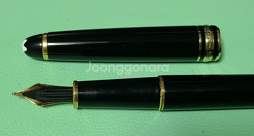몽블랑 144 투톤닙 만년필--3