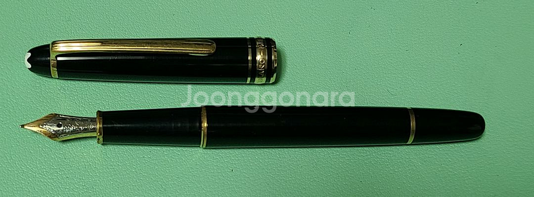 몽블랑 144 투톤닙 만년필--1