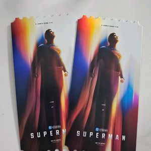 메가박스 슈퍼맨 오리지널 티켓