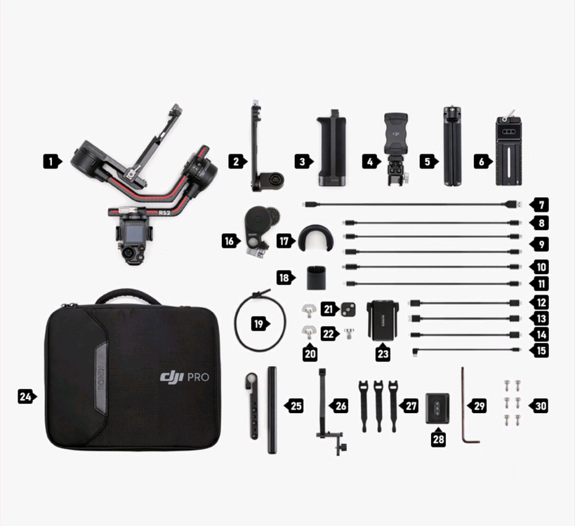 DJI RS2 PRO COMBO 팝니다. 이미지