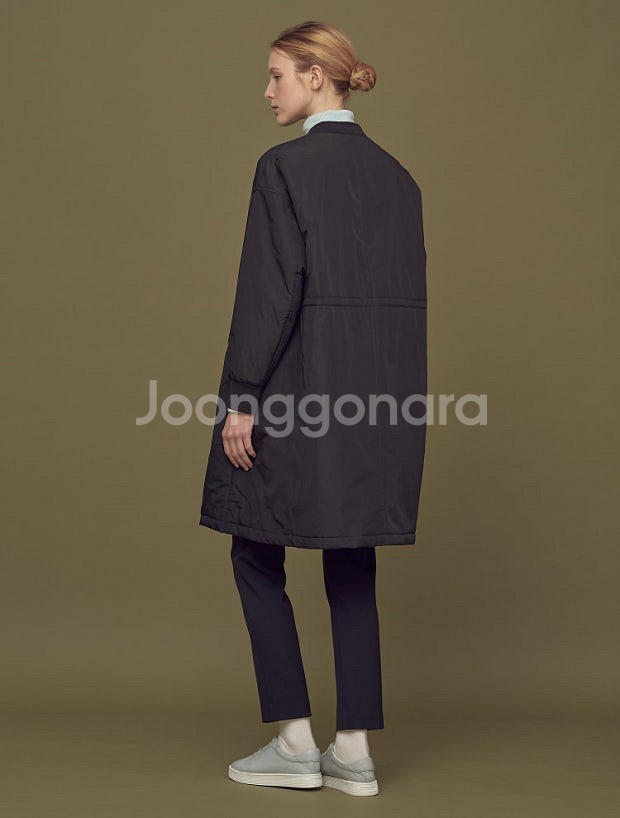 빈폴 스타디움 롱 패딩 점퍼 경량급 솜 누빔 코트 자켓--2