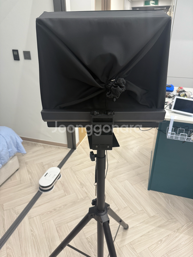 15.6인치 HDMI모니터내장형 텔레프롬프터 풀세트--4