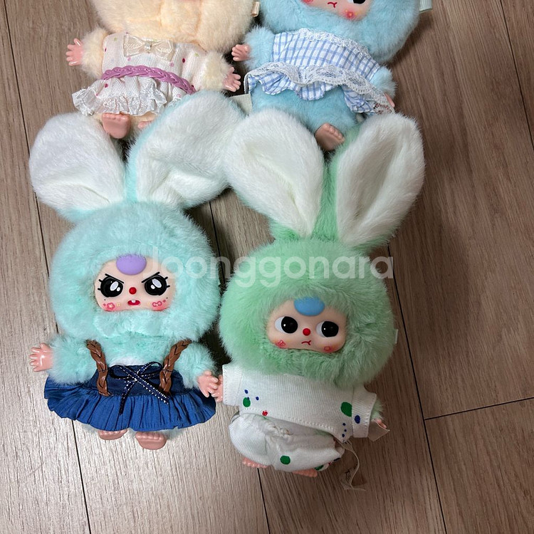 개당 베이비쓰리 미사용 인형키링--3