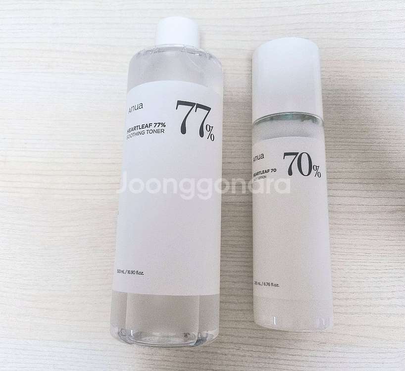 아누아 어성초 77 토너 500ml&로션 200ml--0