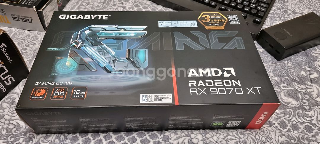 기가바이트 겜oc rx 9070xt--0