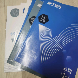 체크체크 중1 수학 1학기 2학기