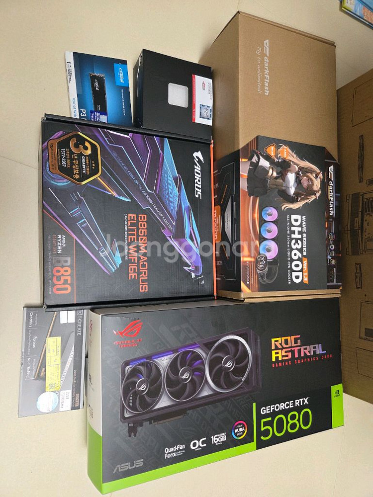 9950x3d, rtx5080 아스트랄 본체--4