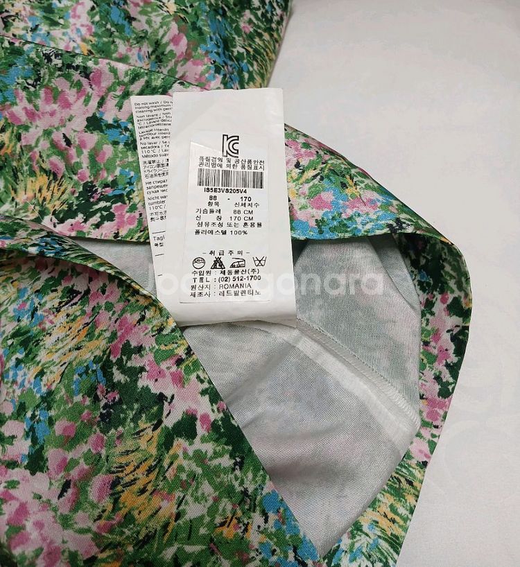 레드발렌티노 Valentino 플라워 프린트 원피스 3--6