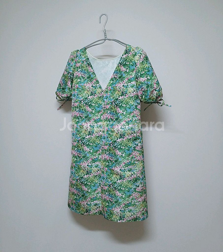 레드발렌티노 Valentino 플라워 프린트 원피스 3--5