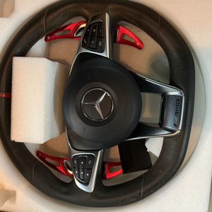 벤츠 정품 d컷 핸들
