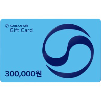 대한항공 기프트카드 30만원권 (여러장)--0