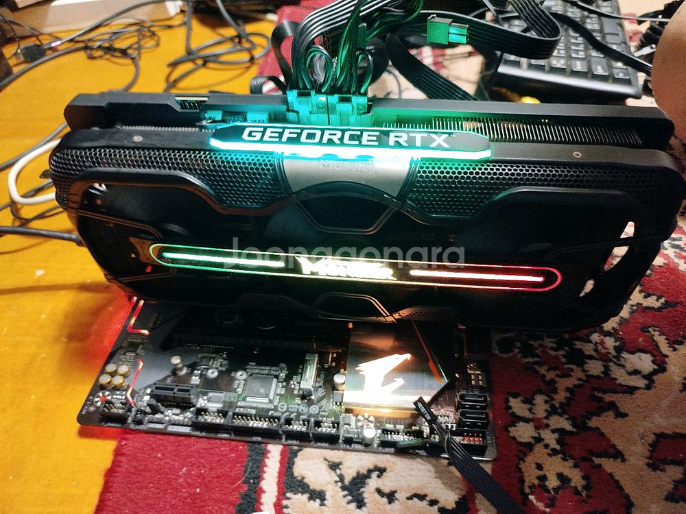 이엠텍 몬스터 RTX3070 상태 최상--5