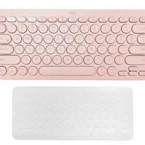 로지텍 K380 블루투스 무선 키보드 핑크 + 한글 키