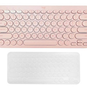 로지텍 K380 블루투스 무선 키보드 핑크 + 한글 키