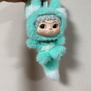 wakuku 정품 인형키링 연한민트 미사용