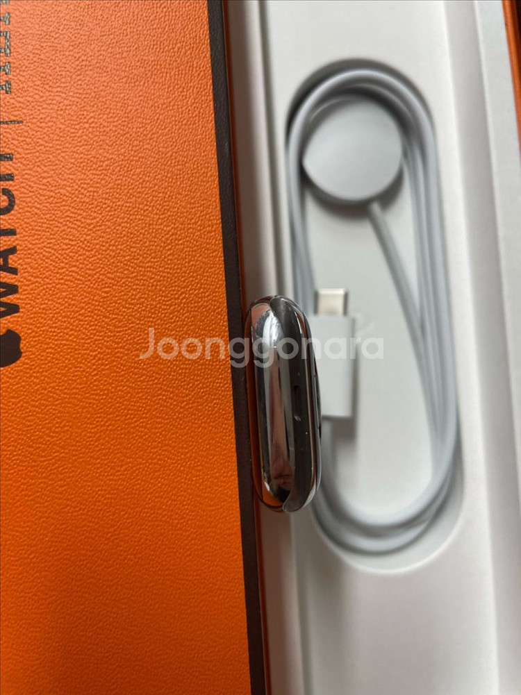애플워치7에르메스 실버 41mm SS급--4