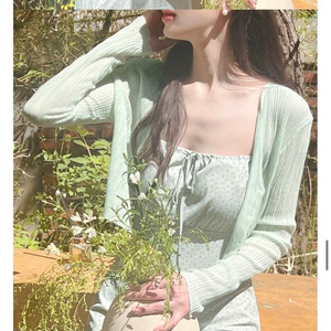 밀크코코아 lovely crop summer 가디건