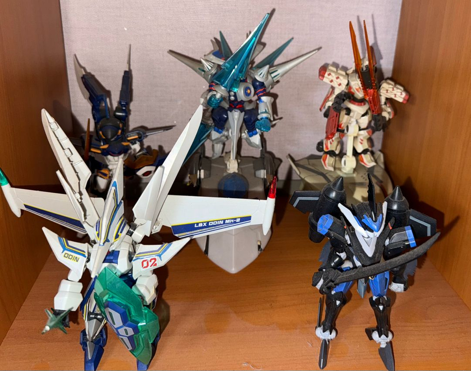 골판지전사 LBX 조립품 이미지